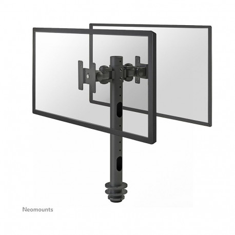 "Tischhalterung für zwei Flachbildschirme bis 30"" (76 cm) 10KG FPMA-D050DBLACK Neomounts"