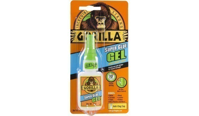 Gorilla liim "Superglue Gel" 15g