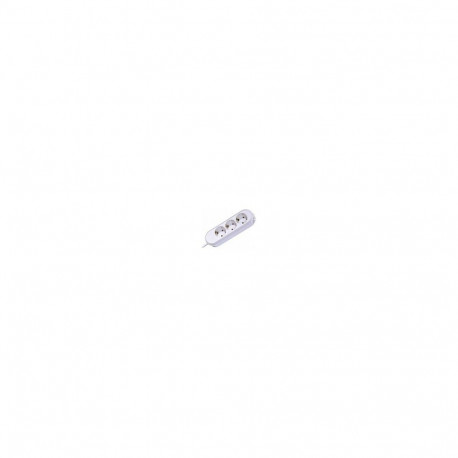 BACHMANN SMART 3 pesaga kruvitav valge pikendusjuhe 3m