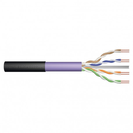 "DIGITUS CAT.6 U/UTP Erdkabel. 500 m. simplex. PE. 500m.grau"