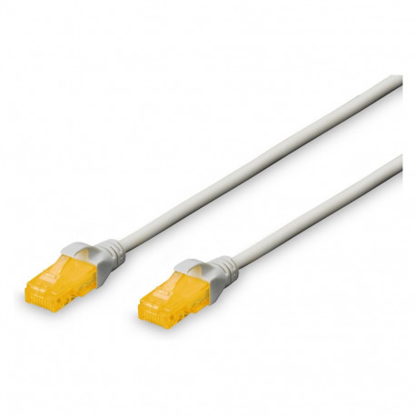 Digitus RJ45 U/UTP Cat6A võrgukaabel 2.00m hall ilma lukustuskaitsmeta kilekotis