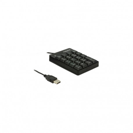 "USB Nummernblock 19 Tasten schwarz"