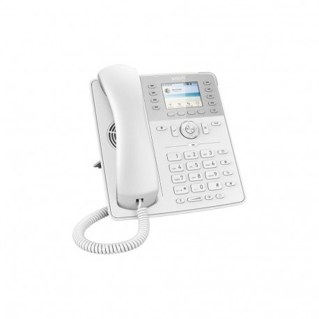 "SNOM D735 VOIP Tischtelefon (SIP) Gigabit White PROMO (Ohne Headset)VOIP"