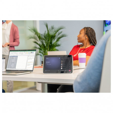 "HP Poly Glas Halterung schwarz für TC10"