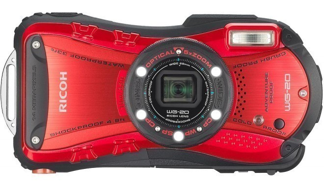 Ricoh WG-20, red