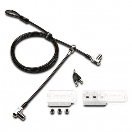 Kensington universaalne 3-in-1 Twin Head sülearvuti lukk