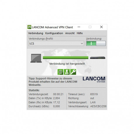 "LANCOM Advanced VPN Client (Windows, 10 Benutzer) - ESD"