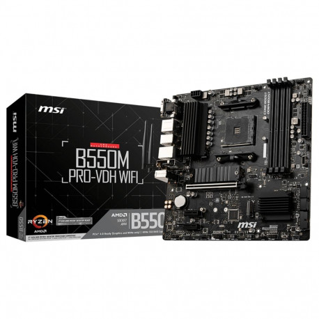MSI B550M PRO-VDH WIFI AM4 mATX