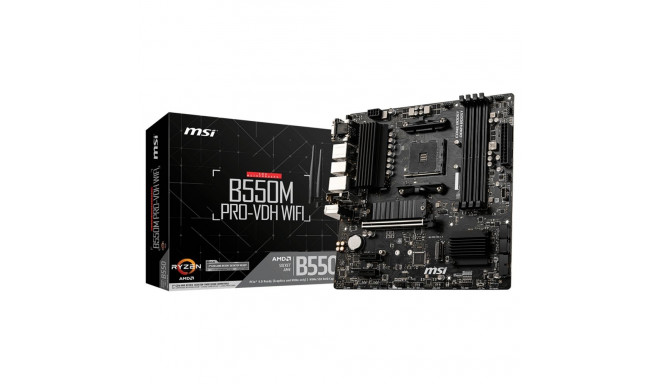 "AM4 MSI B550M PRO-VDH WIFI mATX"