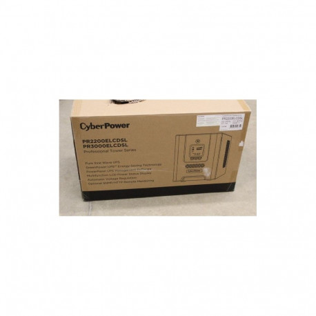 CyberPower SALE OUT. Smart App UPS Systems | PR2200ELCDSL | 2200 VA | 1980 W | DAMAGED PACKAGING