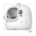 PETKIT Automatic Cat Litter Box | Purobot Max Pro 2 | White