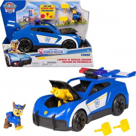 Paw Patrol sõiduk Launch N Rescue Cruiser, Chase-figuuriga