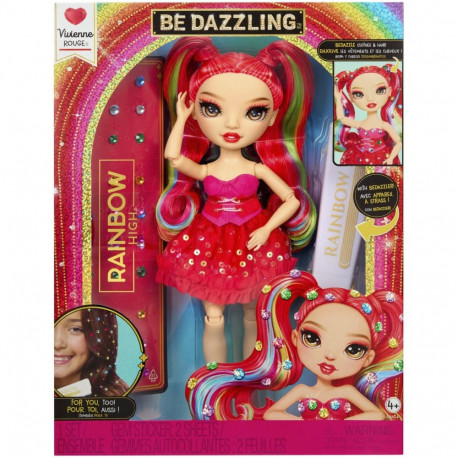 Rainbow High Be Dazzling Fashion Dolls - Vivienne Rouge