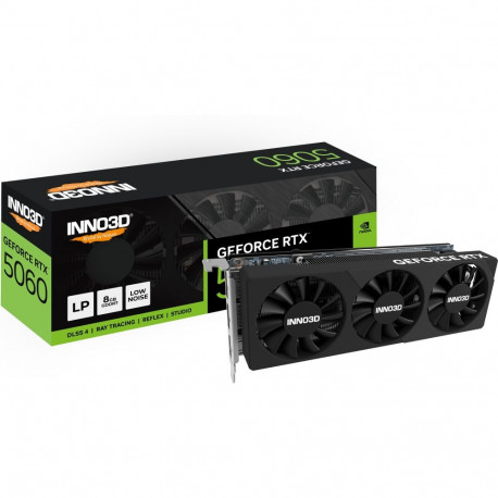 GeForce graafikakaart RTX 5060 madala profiiliga DLSS 4 2x DisplayPort 1x HDMI 2.1