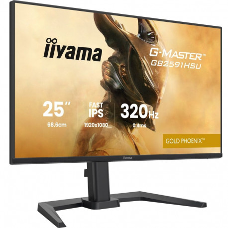 G-MASTER monitor GB2591HSU-B1 68.6cm (24.5Zoll) FullHD Fast-IPS 320Hz paneel HDMI DP USB-hub, must (