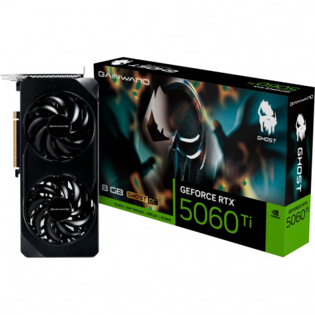 GeForce graafikakaart RTX 5060 Ti Ghost OC 8GB DLSS 4, 3x DisplayPort, 1x HDMI 2.1