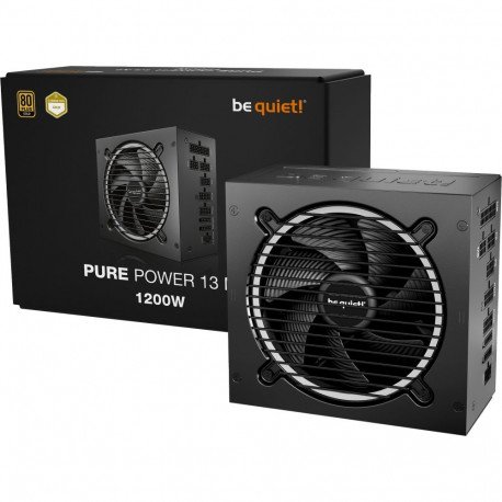 Pure Power 13 M 1200W (schwarz, 1x 12-Pin High Power GPU, 4x PCIe, Kabel-Management, 1200 Watt)