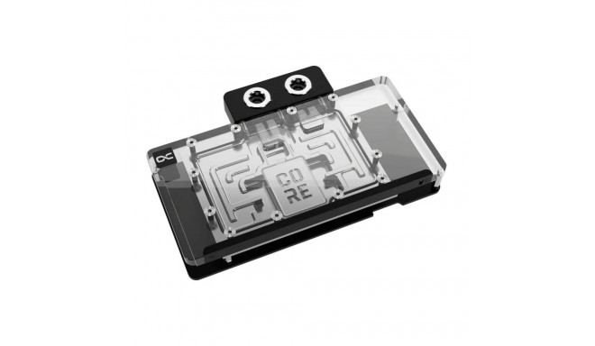 Alphacool Core RX 9070 XT Hellhound + Pure (transparent/chrome, incl. backplate)