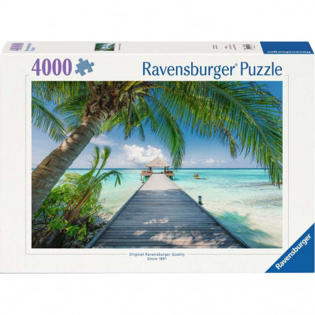 Puzzle Traumstrand auf den Malediven (4000 Teile)