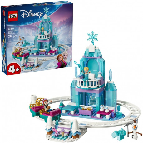 Disney Princess mängukomplekt 43281 Elsa kelgusõit ümber jäälossi