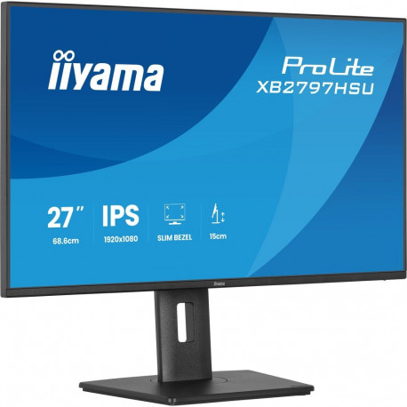 ProLite monitor XB2797HSU-B1 68.6cm (27Zoll) FullHD IPS HDMI DP USB-Hub ergonoomiline jalus 120Hz pa