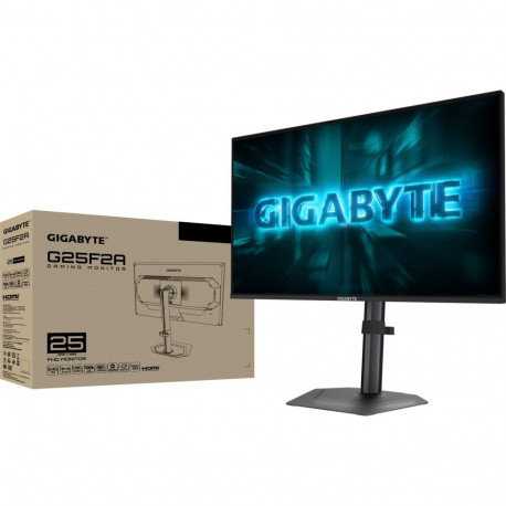 G25F2A (62.2 cm (24.5 Zoll), schwarz (matt), FullHD, SS-IPS, HDMI, DP, Lautsprecher, 240Hz Panel)