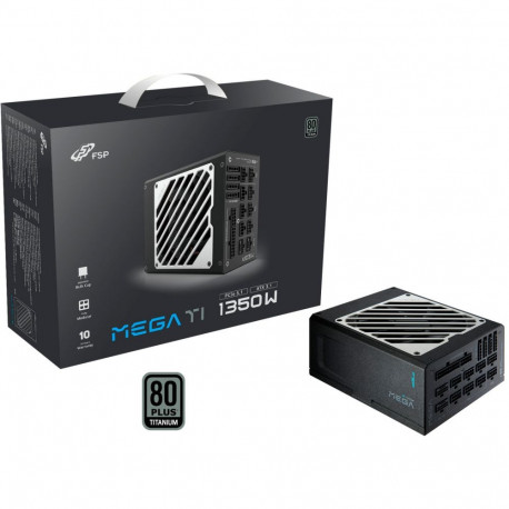 MEGA TI 1350W (schwarz, 2x 12-Pin High Power GPU, 6x PCIe, Kabelmanagement, 1350 Watt)