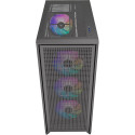 Silentware Air 2000 ARGB, tower case black, including 7 fans