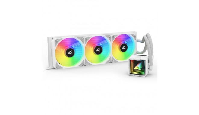 Sharkoon S100 ARGB, water cooling white