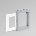 Room Copenhagen LEGO picture frame Stone grey light grey