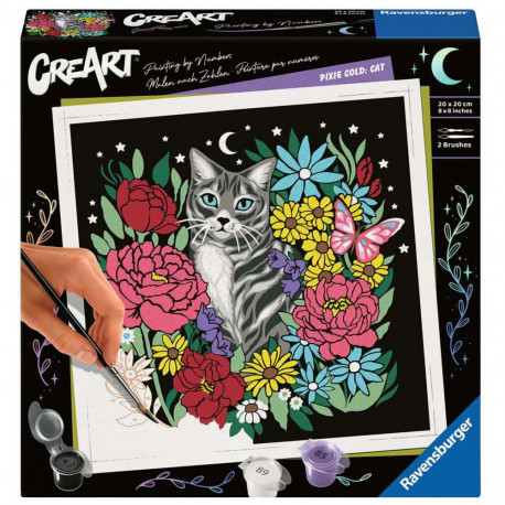 Ravensburger CreArt - Pixie Cold: Cat, painting