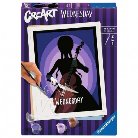 Ravensburger CreArt - Wednesday, painting