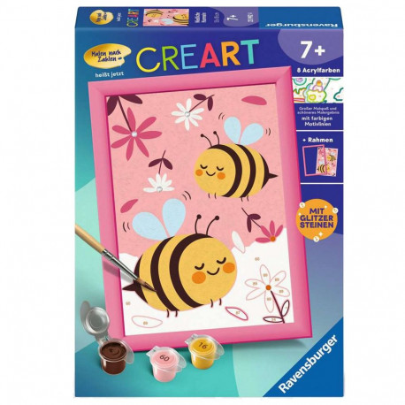 Ravensburger CreArt - Cute bumblebees, painting