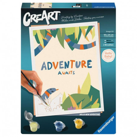 Ravensburger CreArt - Hello New Adventure, painting