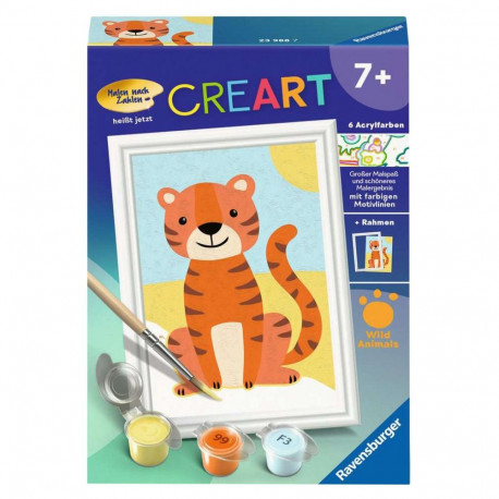 Ravensburger CreArt - Little Tiger, painting