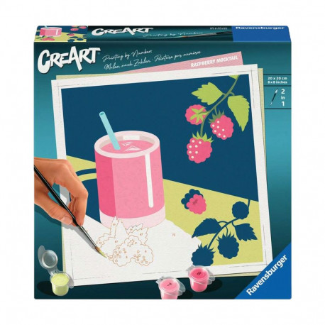 Ravensburger CreArt - Mocktail Raspberry, painting