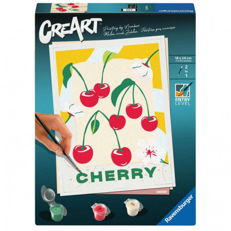 Ravensburger CreArt - cherries, painting
