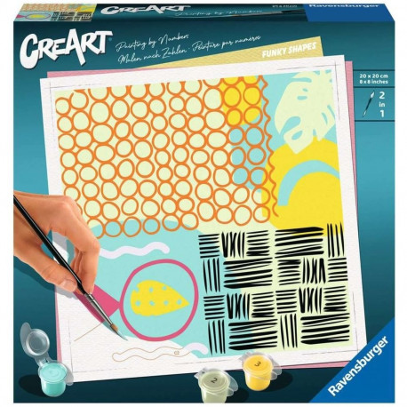 Ravensburger CreArt - Funky Shapes, painting