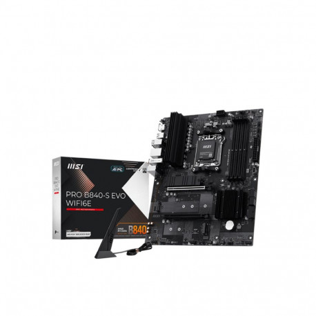 PRO B840-S EVO WIFI6E, must/hõbe