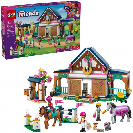 LEGO 42688 Friends Horse Stable and Riding School Construction Toy