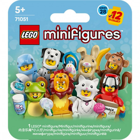 LEGO 71051 Minifigures Animals Series 28, construction toy assorted items, one figure