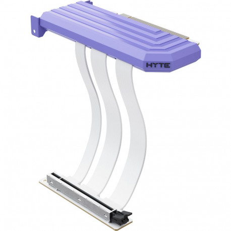 PCIe 5.0 Hyper Riser 20cm, lilla/valge