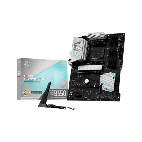 B550 GAMING WIFI (schwarz/silber)