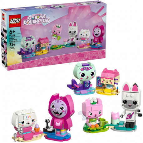 11215 Gabby's Dollhouse Gabbys Katzenfreunde aus LEGO Steinen