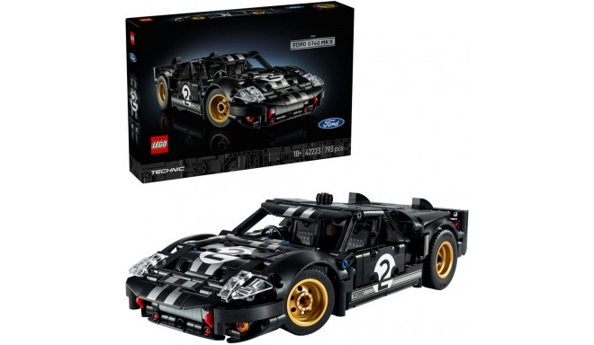 Technic võidusõiduauto 42223 1966 Ford GT40 MKII
