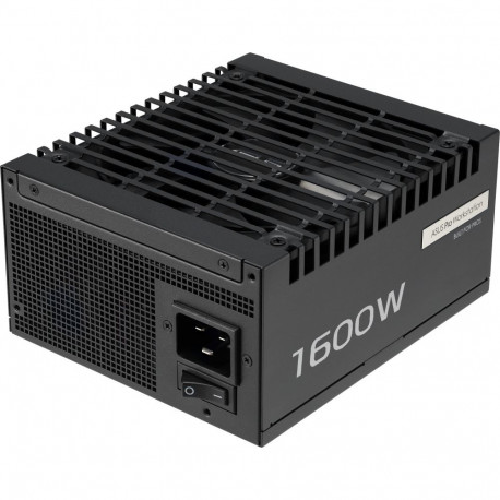 Pro toiteplokk WS 1600W Platinum 2x 12 Pin High Power GPU 4x PCIe kaablijuhtimine, must