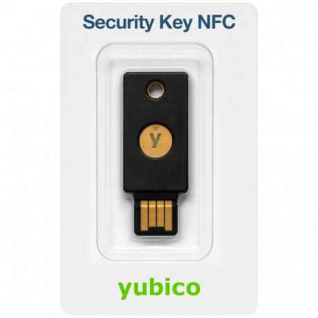 Security Key NFC (schwarz/gold)