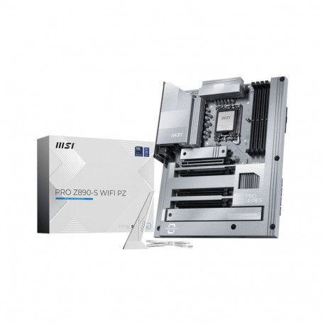 MSI PRO Z890-S WIFI PZ - Socket 1851 white/silver