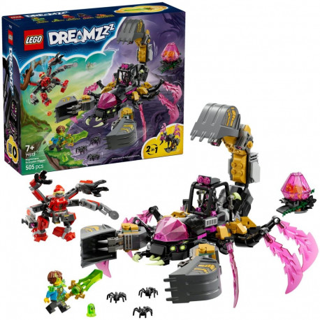 DREAMZzz ekskavaator 71513 õudusunenäoline skorpionikujuline