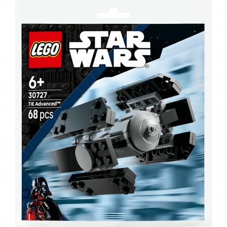 LEGO 30727 Star Wars TIE Advanced Mini Model, Construction Toy Polybag